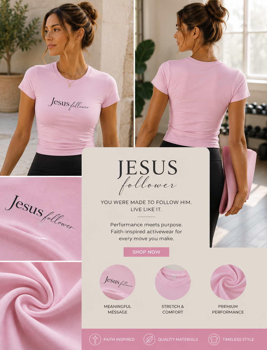 Jesus follower tee