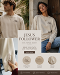 Jesus follower sweatshirt